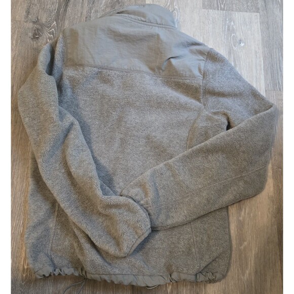 Aeropostale‎ Fleece Jacket Gray Full Zip Soft Lightweight Layering Small - Picture 4 of 5